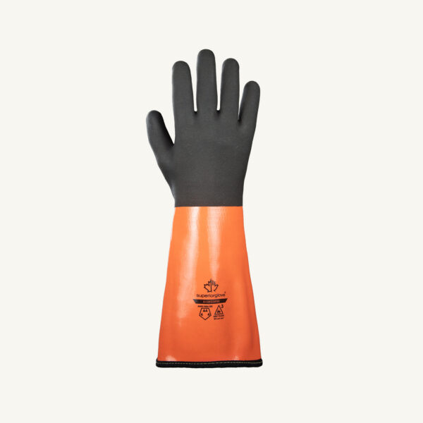 Superior Glove® SolvStop™ S13KG38NE Arc-Flash Neoprene Glove -back of hand